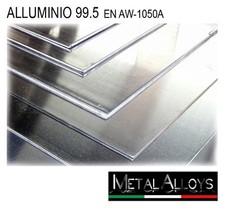 Lamiera Alluminio spessore mm 1 1,5 2 2,5 3 4 5 6 IN DIVERSE DIMENSIONI Lamina