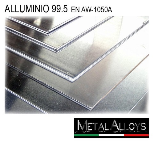 Lamiera alluminio spessore - alluminio, mm