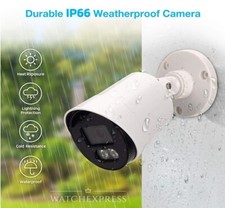 TELECAMERA Videosorveglianza Visione Notturna 4 in 1 CVI TVI AHD CVBS Waterproof