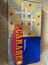 Gioco in scatola Scarabeo completo EG vintage scrabble