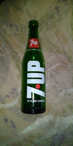 Ounce green pop - 10, 7-up