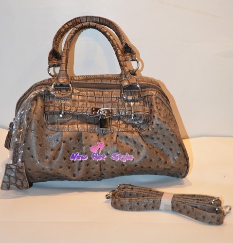 Borsa bauletto effetto stampa - borsa,
