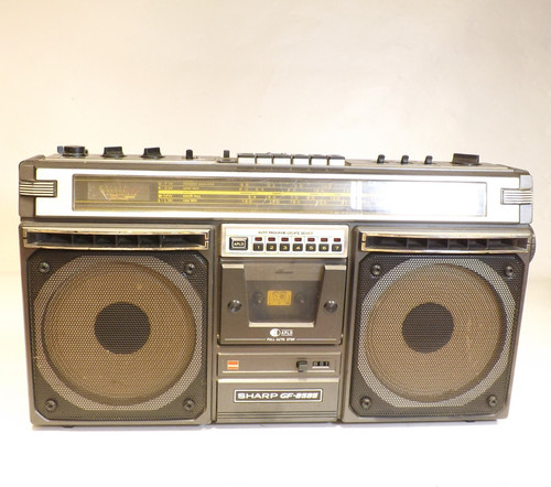 Sharp 8585hb boombox - sharp, gf-8585hb