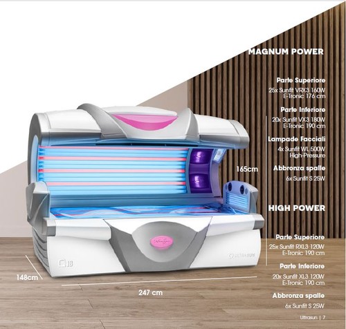 Ultrasun lettino solare - ultrasun,