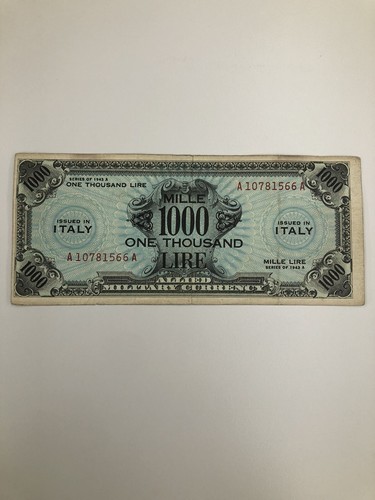 Italia 1000 lire 1943 - 1000,