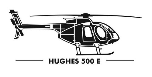 Adesivo helicopters hughes - adesivo,