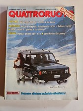 Mercedes 500 Sl Confronto Y10 Subaru Justy Prova Land Rover Discovery QR 12/1989