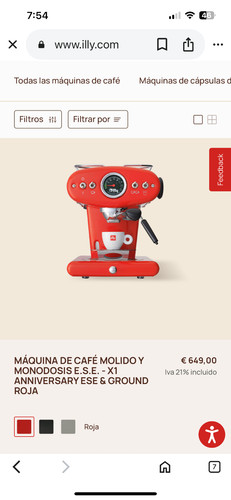 Illy macchina caffè x1 - |,