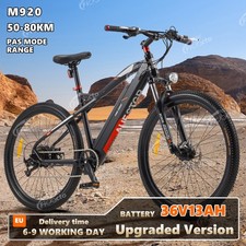 🔥Mountain Bike Elettrica 29 Pollici 250W Uomo Trekking E-bike 36V 13AH MTB Pedelec 25KMH