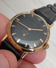 PIERCE CAL. 105 orologio gioiello vintage uomo 34MM meccanico PL oro funzionante