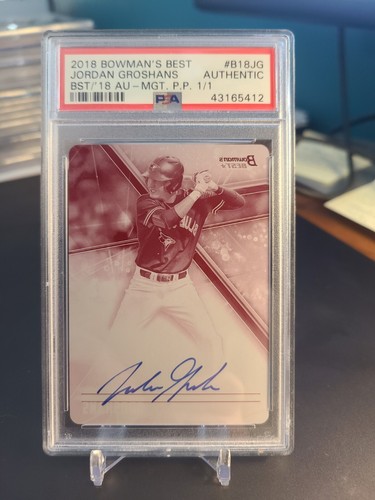 Jordan groshans psa 2018 - jordan,