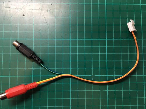 Stereo cable rca femelle - rca,