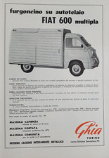 FIAT 600 MULTIPLA GHIA   - PUBBLICITA' D'EPOCA ADVERTIS ADV-GO3
