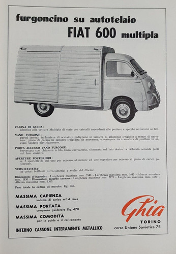 Fiat 600 multipla - 600,