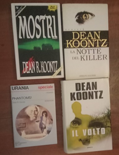 Lotto libri dean koontz - lotto, r.koontz