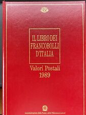 REPUBBLICA - IL LIBRO DEI FRANCOBOLLI D'ITALIA 1989