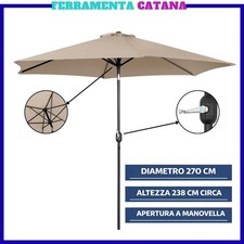 ombrellone da giardino tondo