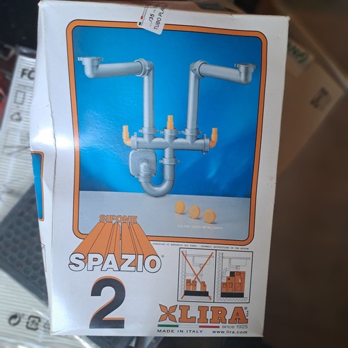 Sifone salvaspazio vasche - sifone,