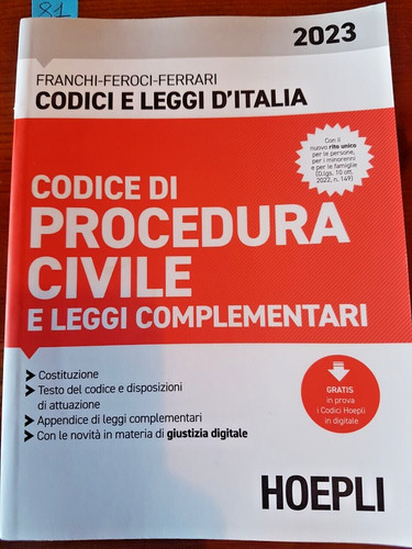 Codice procedura civile - di,