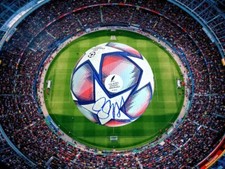 PALLONE MATCH BALL CHAMPIONS LEAGUE AUTOGRAFATO DA HAALAND MANCHESTER CITY COA