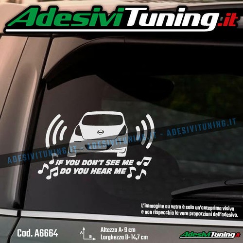 Adesivo you don see me - adesivo,