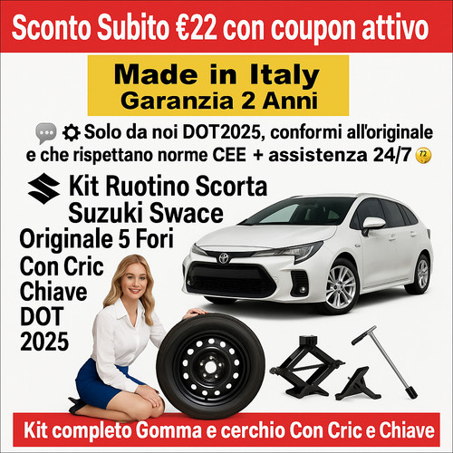 Ruotino scorta suzuki - di,