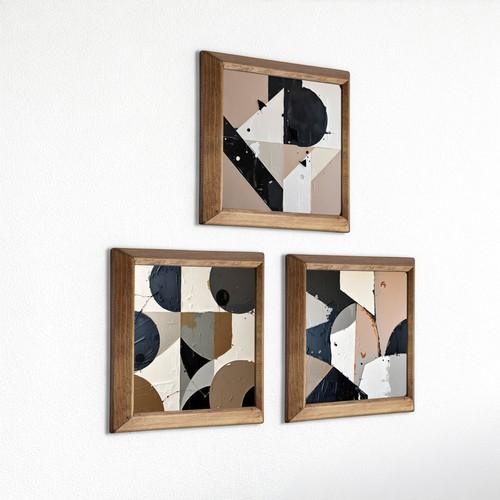 Forme geometriche trio pietra