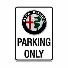 Alfa Romeo Cartello Parking