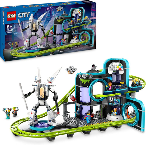 Lego city montagne russe - city,