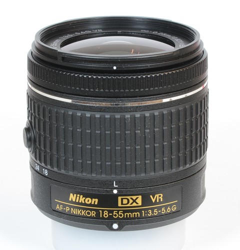 Nikon 3 5 - 18-55, f.