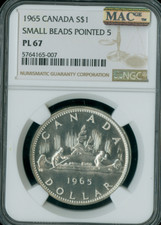 :1965 S1$ DOLLARO ELIZABETH-II
