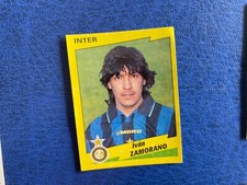 PANINI CALCIATORI 1996/97  INTER ZAMORANO N 127  VELINA ORIGINALE ***