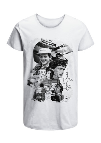 Shirt senna pilota formula - formula, 1