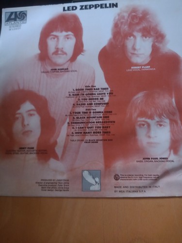 Giri led zeppelin atlantic - 33,