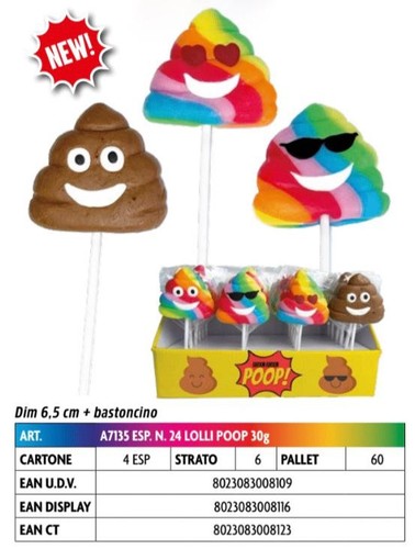 Lecca lolly poop - lecca,