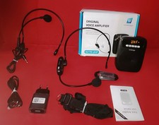 AMPLIFICATORE VOCALE SENZA FILI  MICROFONO  REGISTRATORE WINBRIDGE S278 UHF