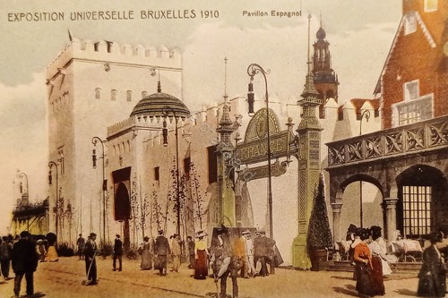Cartolina exposition de - exposition,