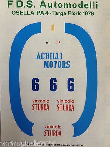 Decals kit osella pa4 - osella,