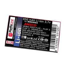 Batteria Li-ion 850mAh per