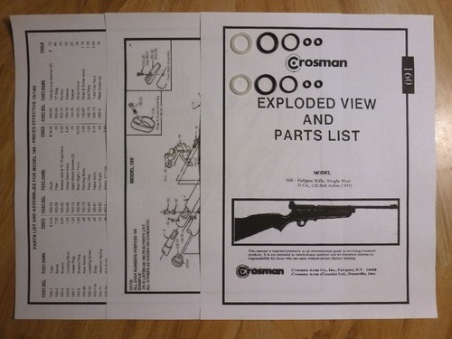 Crosman 160 167 kit - 160,