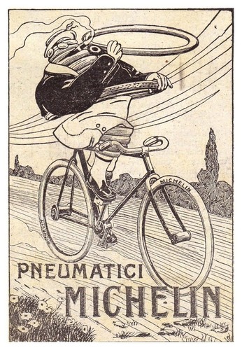 Pubblicita 1918 michelin - 1918,
