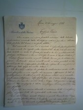 Lettera ministero della - lettera,