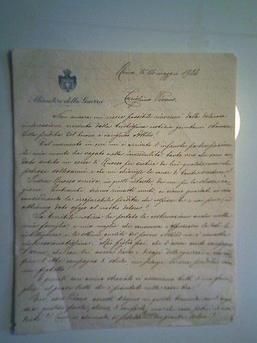 Lettera ministero della - lettera, "ministero