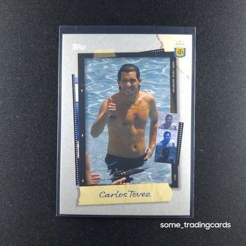 Topps carlos tevez - carlos, istantanee