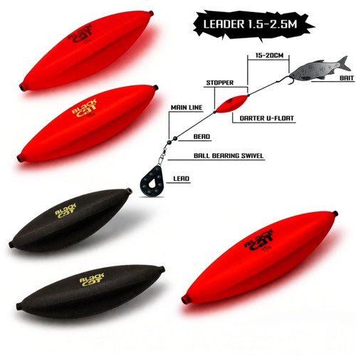 Black cat darter float - darter, u-float