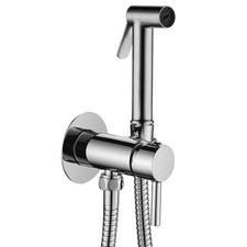 Idrogetto bidet tondo con arresto  Attacco flessibile 1/2 cm 120  Rubinetteri...