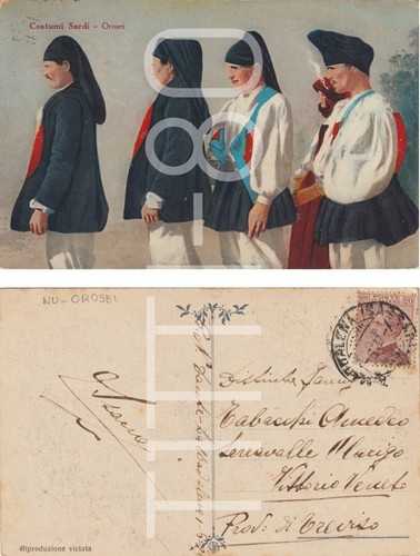 Costumi sardi orosei - costumi,