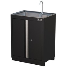 Modulo per officina con lavandino integrato SOGI ARR-M-LAVABO - 680x460x900 mm