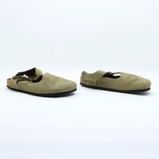 BIRKENSTOCK Boston Usate Numero EU 42 (Cod.CS1983) in Pelle beige Uomo