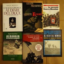 SEI LIBRI DI GUERRA  TITOLI  ASSORTITI -  148